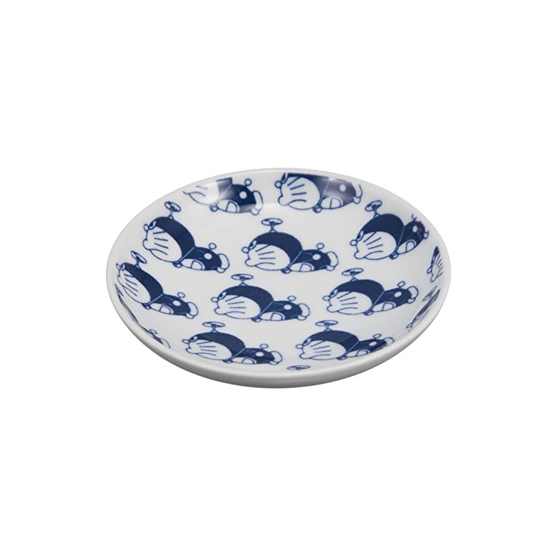 Kaneshotouki 009177 Doraemon Hasamiyaki Plate, Small Plate, Diameter 3.9 inches