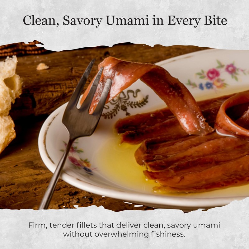 Merro Anchovy Fillets in Olive Oil 5.6 oz