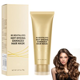 MYTURFRU Hair Mask, 8S Revitalizes Hot Dyeing Damaged, Keratin Revitalizing Cream For Hair, Professional Perm And Dye Repair Instantly Smooths Frizz Daily Care Conditioner