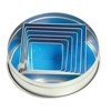 Fox Run 3609 Square Cookie Cutter Set, Stainless Steel, 6-Piece