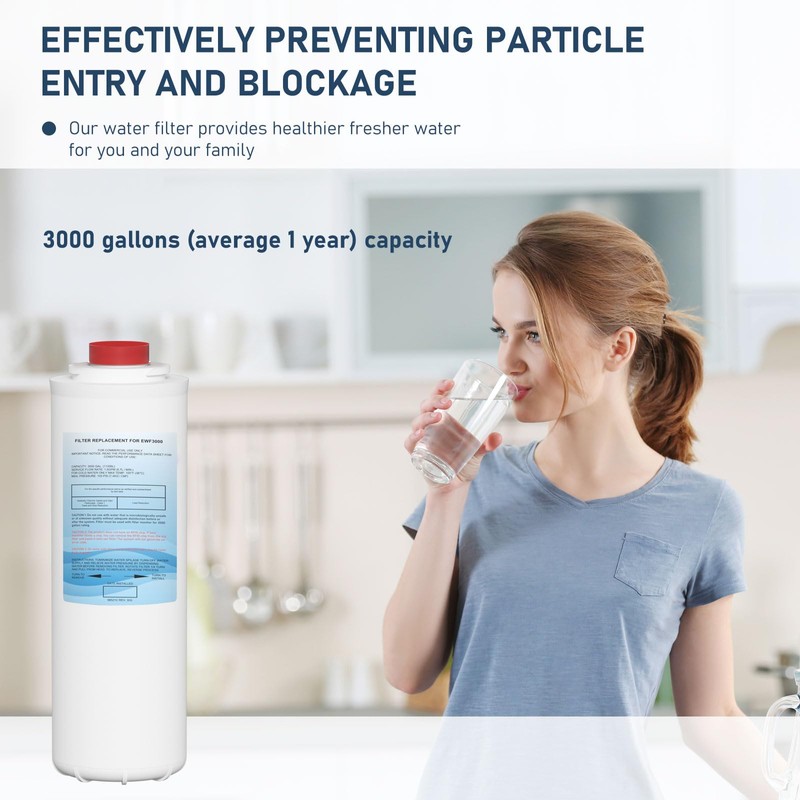 51300C Water Replacement Filter (No Chip) Compatible with Elkay 51300C
