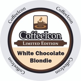 White Chocolate Blondie Flavored Coffee, 24 count Single Serve Pods, Keurig Compatible