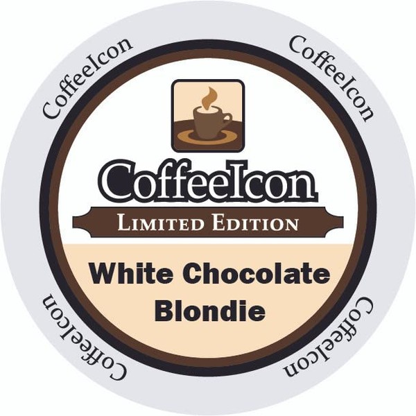 White Chocolate Blondie Flavored Coffee, 24 count Single Serve Pods,