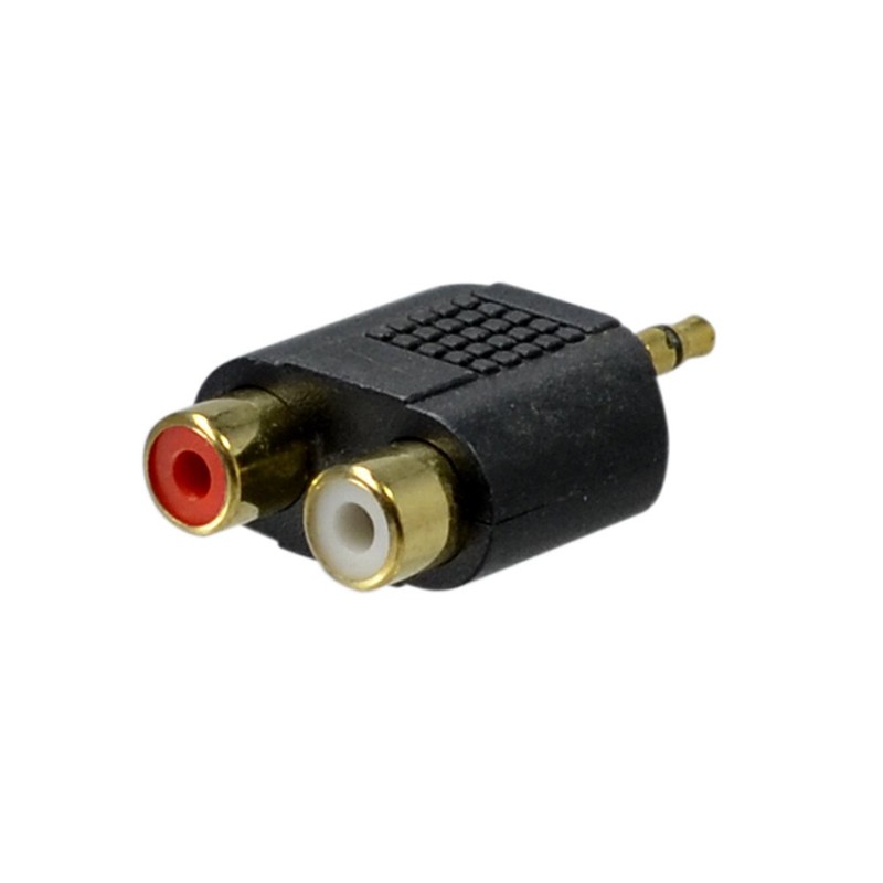 Across AVC207 Stereo Mini 3.5mm to RCA 2 Pin Conversion