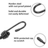 DRERIO 2pcs 2m Bungee Cord with Hook Long Bungee Straps