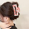 Strawberry Hair Claw, Strawberry Claw Clip, Fruit Clips, Summer Fruit