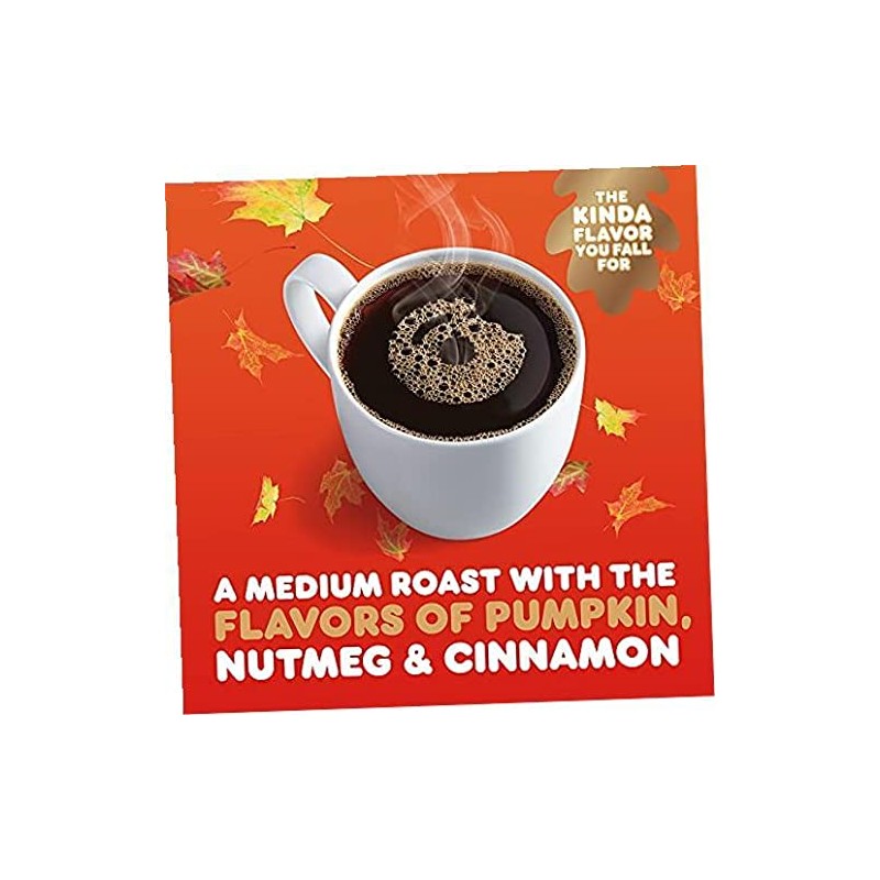 Dunkin' Donuts Coffee, Pumpkin Spice Flavored Coffee, K Cup Pods