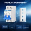 DC Miniature Circuit Breaker, 1000V 2 Pole 40 Amp Isolator