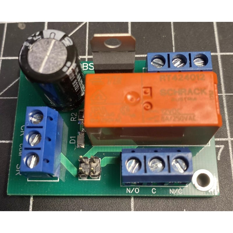 Handmade Block Sense Relay BSR-2 O scale (1:48) Block Detector