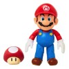 Jakks Pacific Figura Coleccionable Mario Bros + Accesorio Articulada 10cm