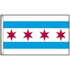 City of Chicago Flag (5 ft. x 8 ft.)