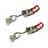 2PCS Adjustable Toggle Clamp, 122mm Toggle Catch Latch, Stainless Steel