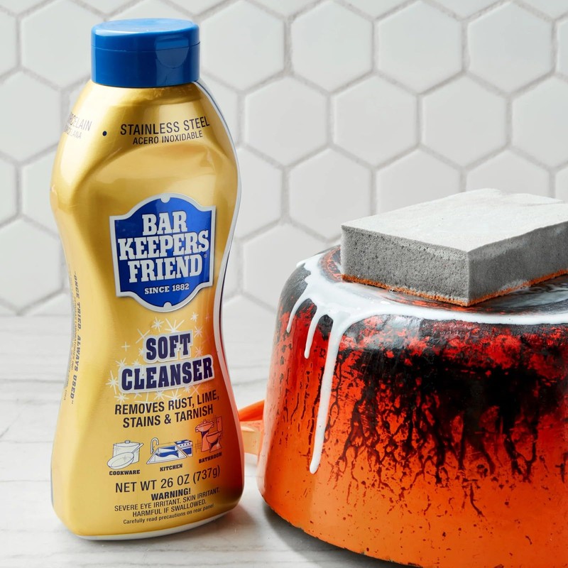 Bar Keepers Friend BKF-35010-S Soft Cleanser 737 g, Silver, BKF-35010-S