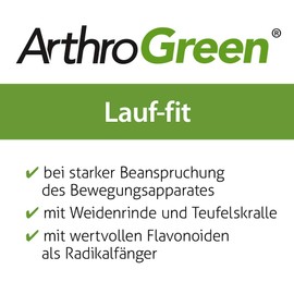 cdVet Naturprodukte ArthroGreen Lauf-Fit 100ml - Nahrungsergänzung zur Unterstützung der Gelenke für Pferd, Hund und Katze mit Kräutern