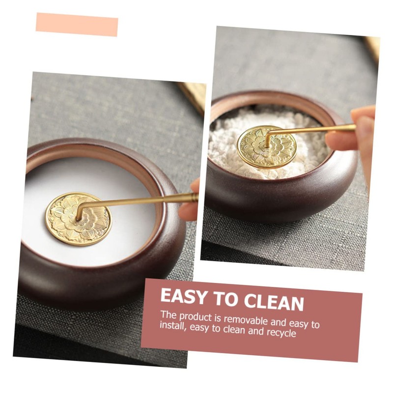 Mobestech Incense Powder Presser Mold Tool for Aromatherapy Long Handle