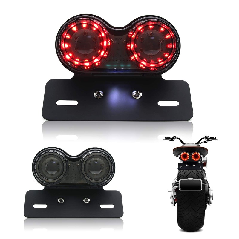 MFC PRO Taillight Motorcycle Brake Light Turn Signal with License
