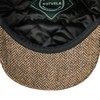 BOTVELA Men's 8 Panel Wool Blend Newsboy Flat Cap Herringbone
