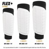 Football Sleeve Style Shin Pads/Guards - Flexible Comfort & Protection