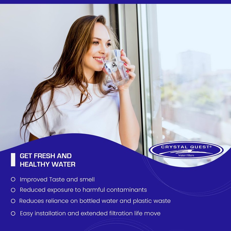 Crystal Quest SMART Replacement Filter | 2-7/8" x 9-3/4" Cartridge