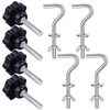 Therwen 8 Pcs Hammock Hardware Kit Heavy Duty Hammock Stand