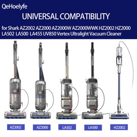 2 Pack 153-3MV-7 Replacement Belts for Shark AZ2002 AZ2000 HZ2002 HZ2000 LA502 LA500 LA455 AZ2000W AZ2000WWK Front Soft Brush Upright Vacuum Cleaner, Soft Front Brush Belt