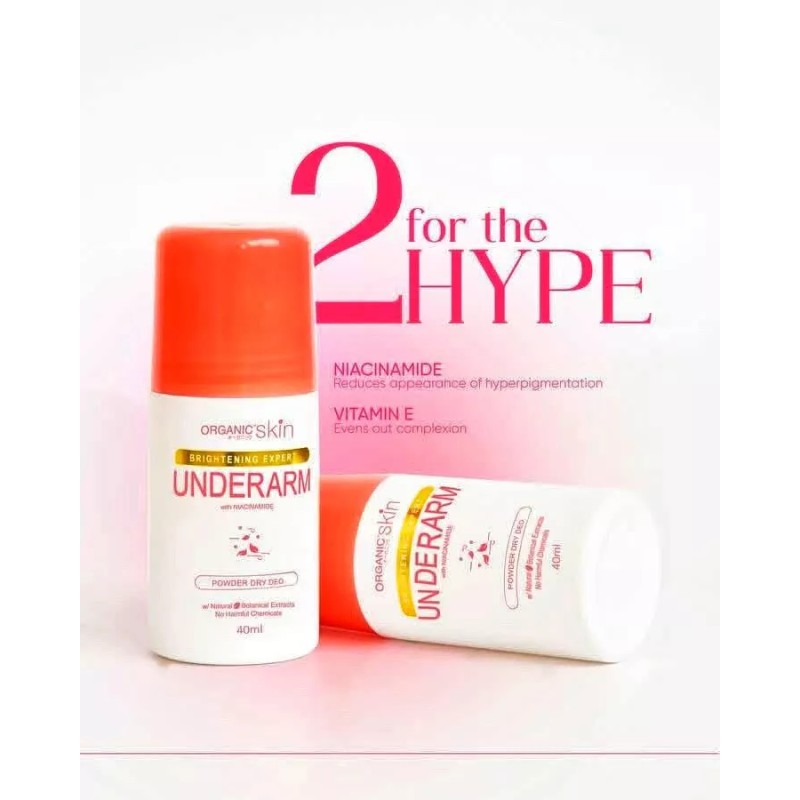 Dry Dry OSJ Organic Skin Deodorant Power Dry Duo (40ml)
