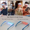2-in-1 Red & Blue Light Therapy Glasses for Eye Comfort
