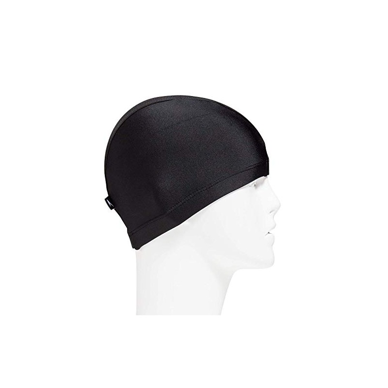 Speedo SD97C41 Swim Cap, Tricot Cap, Unisex, Black/Turquoise, Free