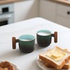 Gute Set of 2 Espresso Cups (Green)