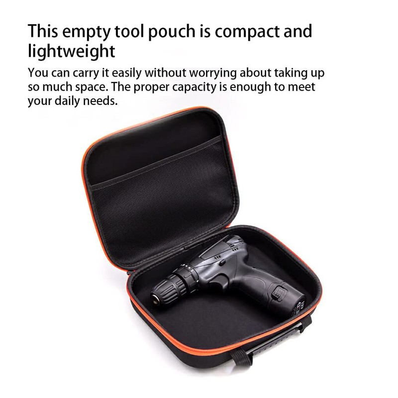 2 X (Multi) Tools Bag Shock-proof Empty Storage Drill Organizer