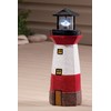 Miles Kimball Red Solar Lighthouse by Maple Lane CreationsTM- Rotating