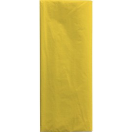 Jillson & Roberts 20" x 26" Gift Tissue, Yellow (96 Folded Sheets)