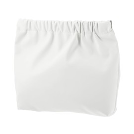 VOCOSTE Mini Makeup Bag Small Portable Makeup Bag Multiple Inside Pockets Storage Bag for Women Makeup Pouch for Lipstick Powder Coin Purse, white