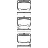 Triscan 8110 42022 Brake Pad Set, disc brake