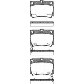 Triscan 8110 42022 Brake Pad Set, disc brake
