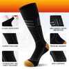 Performance thermal Merino Wool Ski Socks with Over the Calf