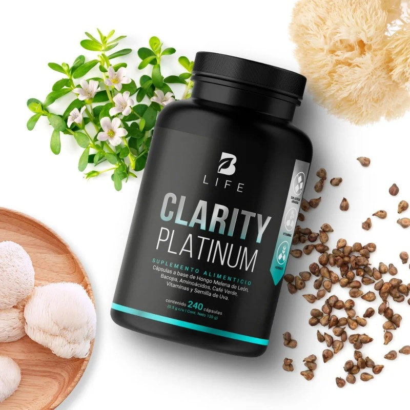 B-Life Clarity-P | Nootrópico Impulso Mental | 240 cápsulas