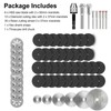 60Pcs/Set Cutting Disc Saw Blade Chuck Set for Electric Drill