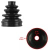 Caltric 2 Rear Axle Inner Outer CV Boot Kit for