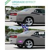 Dynamic Pink Purple LED Rear Side Marker Lights for 2011-2014