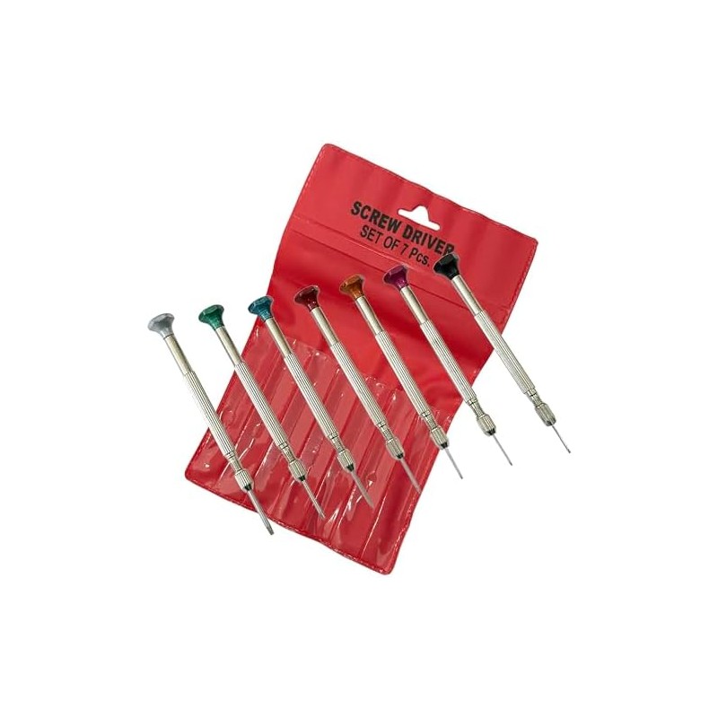 WATCHMAKERS WATCH SCREWDRIVER SET 7 PIECE SCREWDRIVERS TOOL by Jewellers
