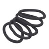 Revlon Extra Thick Black Hair Elastics, 15 Count