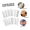 Healeved 10sheets Artificial Eyebrow Hair-like Eyebrow Stickers Instant Fullness No