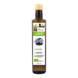Black Cumin Oil 500 ml, Filtered - 100% Pure, Cold Pressed, Versatile for Kitchen and Skin Care, Free from Additives - mituso