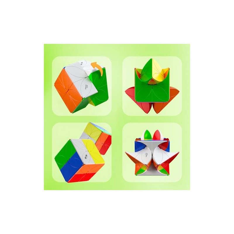 4 Leaf Clover Cube Educational Toy for Children Speed Cube
