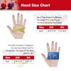 Billiard Pool Gloves for Left Hand 3 Finger, Splicing Process,