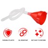 HARFINGTON 2pcs Fuel Funnel with Long Hose, Flexible Wide Mouth
