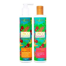 Kit Shampoo-acondicionador Coco Sin Sal Ni Parabenos Nekane