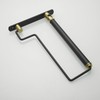 Hiendure Folding Clothes Hanger Drying Rack Black Wall-Mounted Clothes Organizer