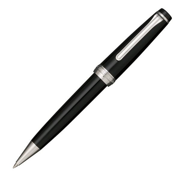 Sailor 16-0707-220 Fountain Pen, Oil-Based Ballpoint Pen, Professional Gear, Slim Color, Black
